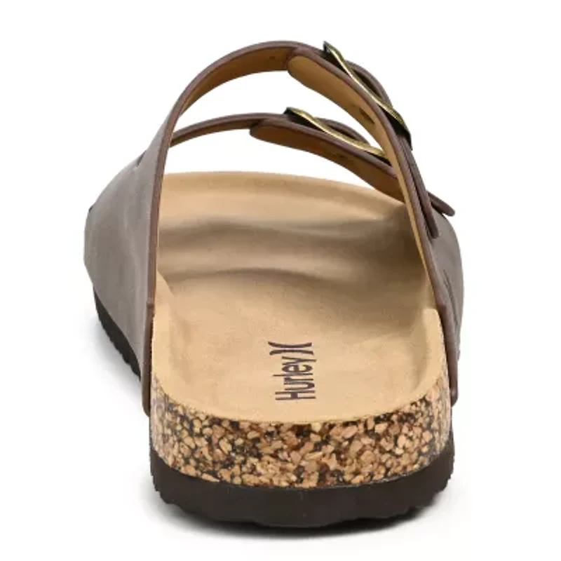 Hurley Jameer Little & Big Kid Unisex Footbed Sandals