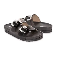 Muk Luks Womens Grand Cayman Sandal Adjustable Strap Flat Sandals