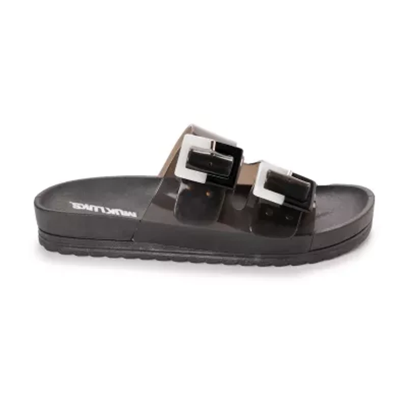 Muk Luks Womens Grand Cayman Sandal Adjustable Strap Flat Sandals