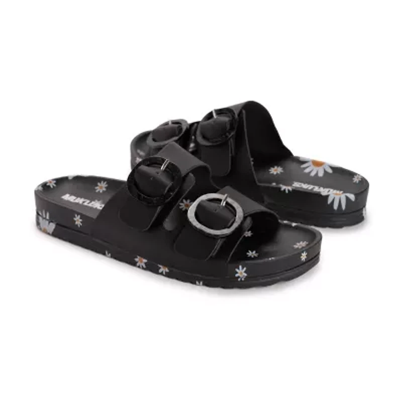 Muk Luks Womens Grand Cayman Sandal Adjustable Strap Flat Sandals
