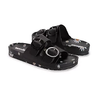 Muk Luks Womens Grand Cayman Sandal Adjustable Strap Flat Sandals
