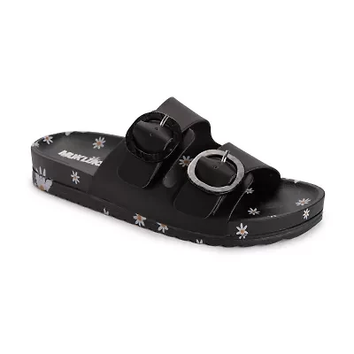 Muk Luks Womens Grand Cayman Sandal Adjustable Strap Flat Sandals