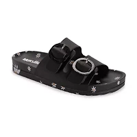 Muk Luks Womens Grand Cayman Sandal Adjustable Strap Flat Sandals