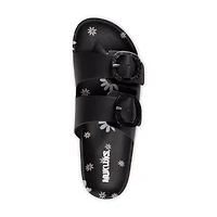 Muk Luks Womens Grand Cayman Sandal Adjustable Strap Flat Sandals
