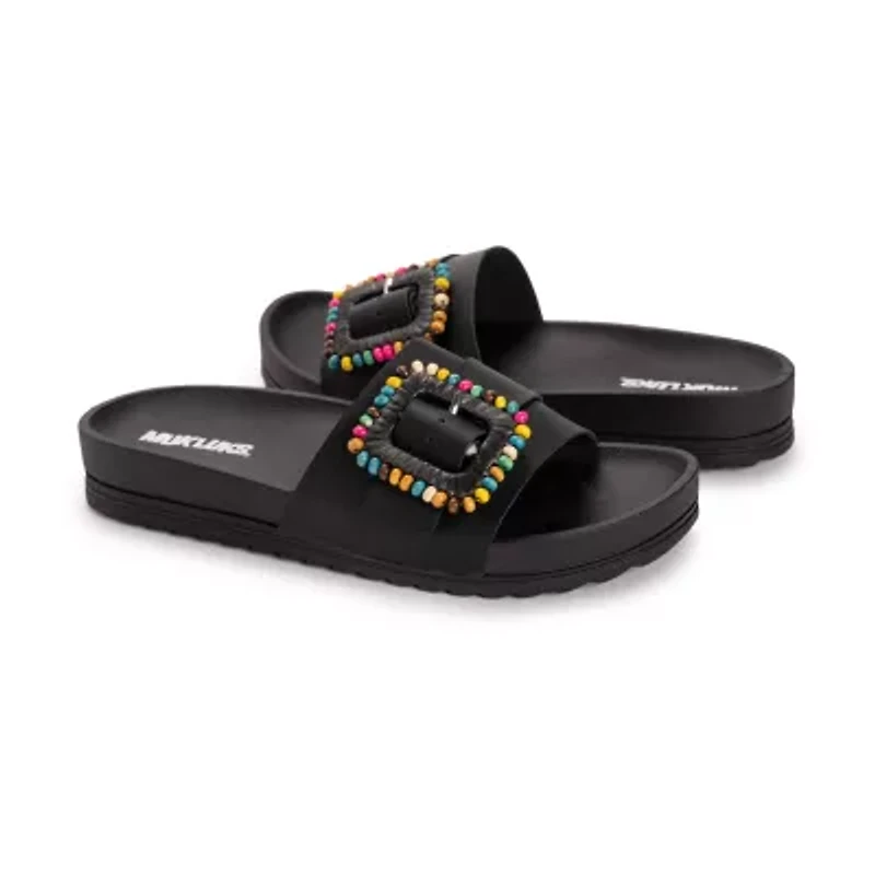 Muk Luks Womens Grand Colette Heeled Sandals