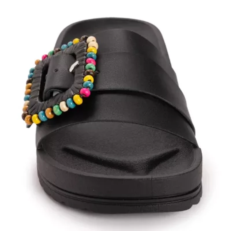 Muk Luks Womens Grand Colette Heeled Sandals