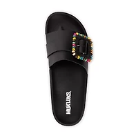 Muk Luks Womens Grand Colette Heeled Sandals