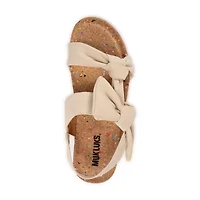 Muk Luks Pansy Sandal Womens Round Slip-On Shoe