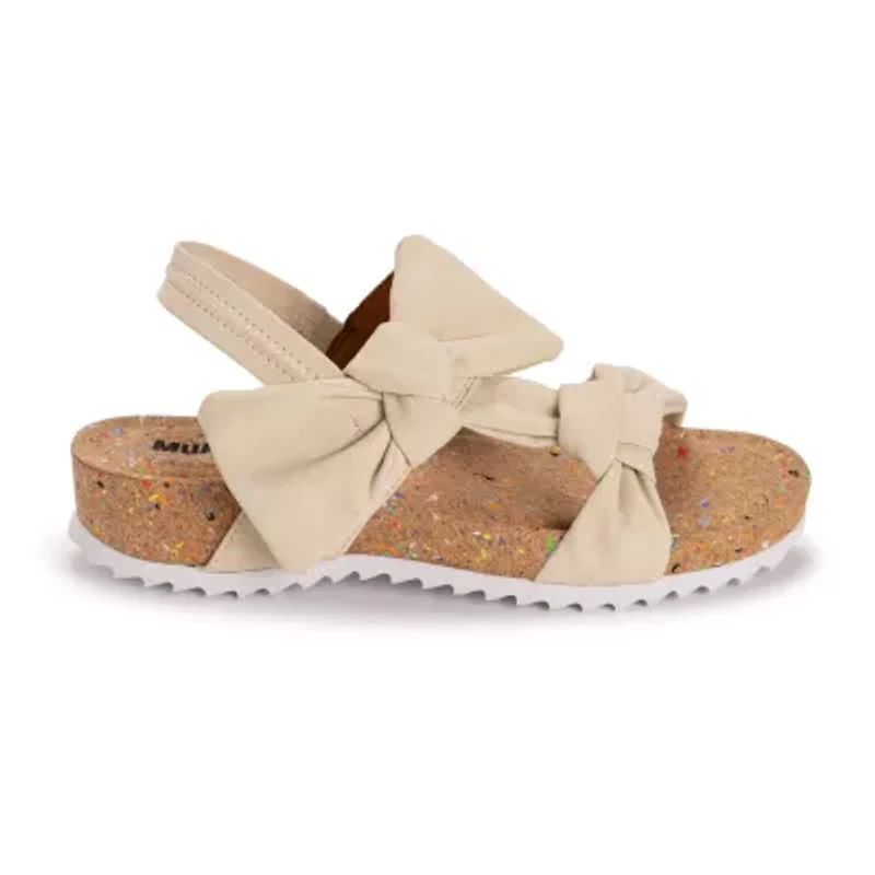 Muk Luks Pansy Sandal Womens Round Slip-On Shoe