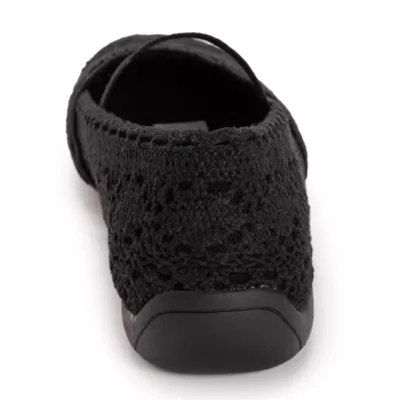 Muk Luks Shelby Ballerina Shoe Womens Round Closed Toe Ballet Flats