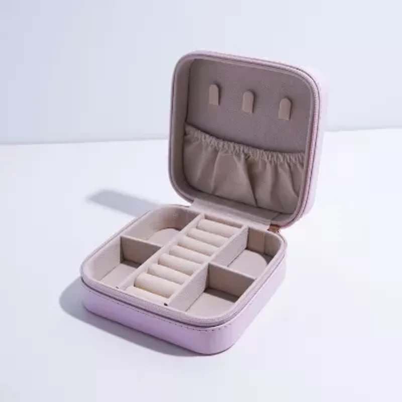 Mixit Faux Leather Jewelry Travel Case