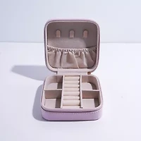 Mixit Faux Leather Jewelry Travel Case