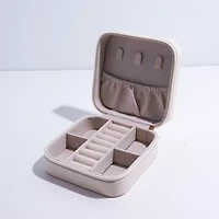 Mixit Faux Leather Jewelry Travel Case