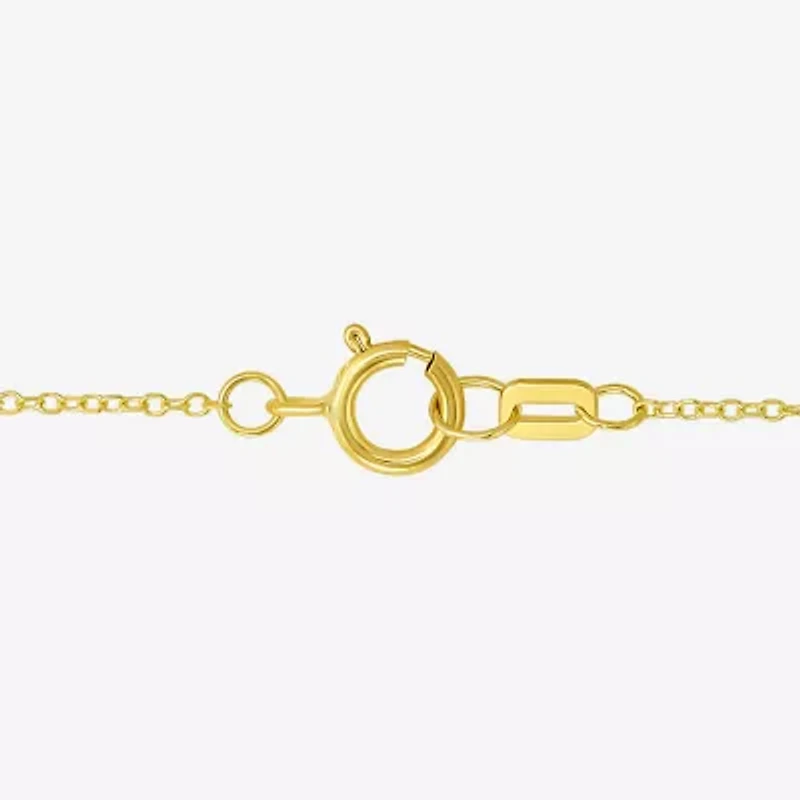 Gold Addiction Womens 10K Gold 16 Inch Link Chain Necklace