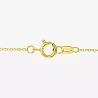 Gold Addiction Womens 10K Gold 16 Inch Link Chain Necklace
