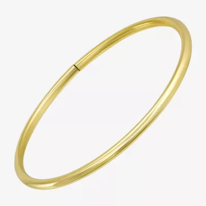 Gold Addiction Womens 10K Gold Bangle Bracelet