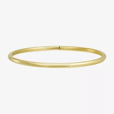 Gold Addiction Womens 10K Gold Bangle Bracelet