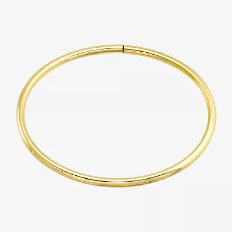 Gold Addiction Womens 10K Gold Bangle Bracelet