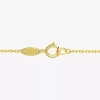 Gold Addiction Womens 10K Gold 16 Inch Pendant Necklace