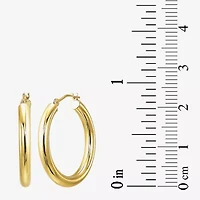 Womens 10K Gold Hoop Earrings