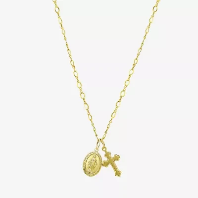 Religious Jewelry Guad Cross Girls Cross Charm Bracelet