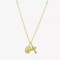 Religious Jewelry Guad Cross Girls Cross Charm Bracelet