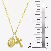 Religious Jewelry Guad Cross Girls Cross Charm Bracelet