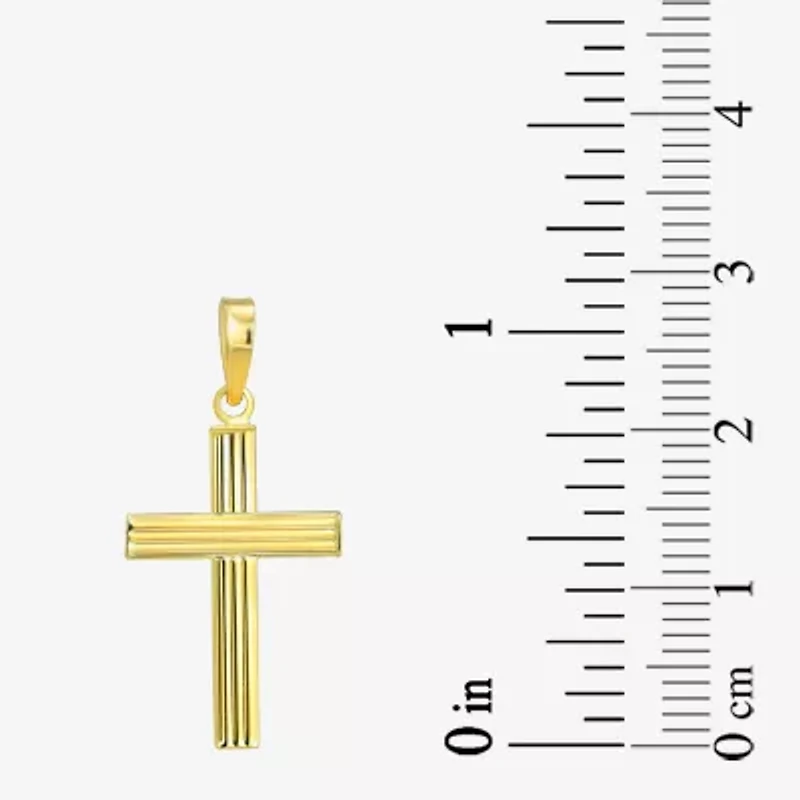 Cross Unisex Adult 10K Gold Cross Pendant