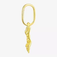 Girls 10K Gold Butterfly Pendant