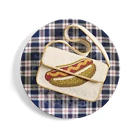 SOL and MER Beaded Hot Dog Shoulder Bag