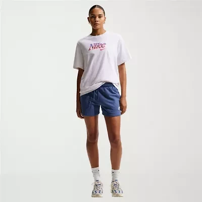 Nike Womens Crew Neck Short Sleeve Active T-Shirt