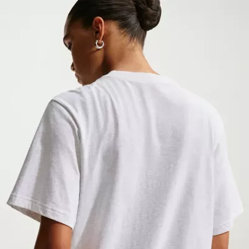 Nike Womens Crew Neck Short Sleeve Active T-Shirt