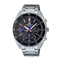 Casio Edifice Mens Silver Tone Stainless Steel Bracelet Watch Efv590d-1av