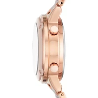 Skechers Hollyglen Womens Chronograph Digital Rose Goldtone Bracelet Watch Sr6184