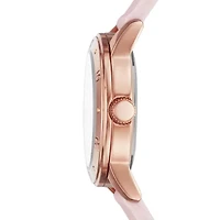 Skechers Redondo Womens Pink Strap Watch Sr6170
