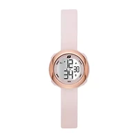 Skechers Sunridge Womens Digital Pink Strap Watch Sr2100