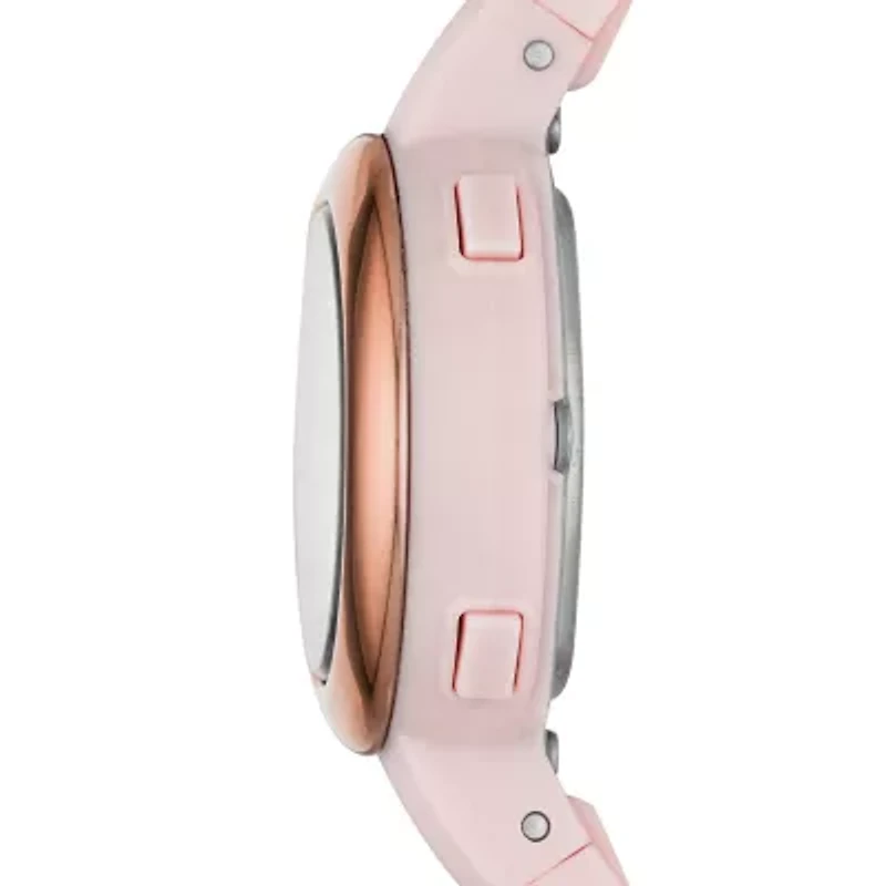 Skechers Sunridge Womens Digital Pink Strap Watch Sr2100