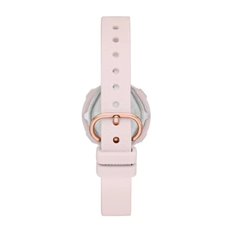 Skechers Sunridge Womens Digital Pink Strap Watch Sr2100
