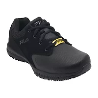 FILA Memory Layers Slip Resistant Womens Walking Shoes Wide Width