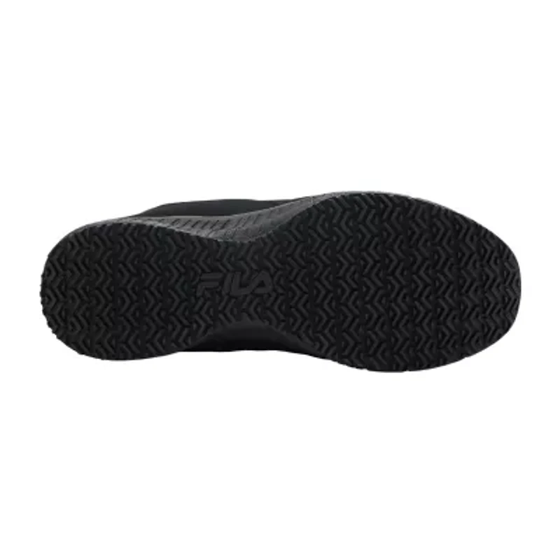FILA Memory Layers Slip Resistant Womens Walking Shoes Wide Width