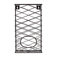 Gourmet Basics by Mikasa Plastic Bag Holder Rectangular Basket