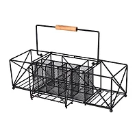 Gourmet Basics by Mikasa Baler Expandable Picnic Caddy