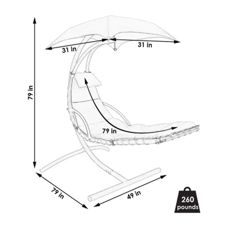 Sunnydaze Furniture Collection Lounge Chair