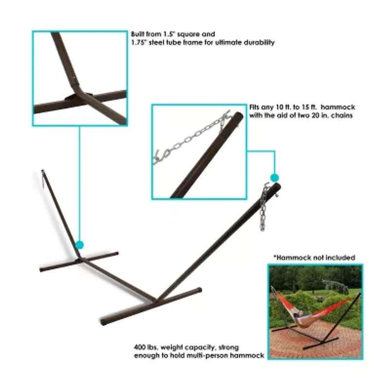 Sunnydaze® Patio Collection 15-Foot Hammock Stand