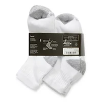 Xersion Little & Big Kid Boys Multi-Pack 10 Pair Quarter Ankle Socks