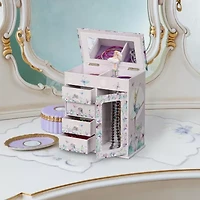Mele and Co Liliana Ballerina Purple Jewelry Box