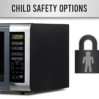 Farberware FMG16SS 1.6 Microwave Oven, Brushed Stainless Steel