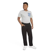 Levi's Big Kid Boys Adjustable Waist Husky Mid Rise 511 Slim Fit Jean