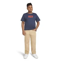Levi's® Sueded Big Kid Boys Adjustable Waist 511™ Slim Fit Husky Pant
