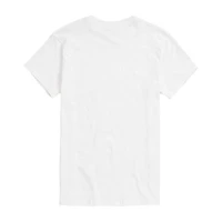 Mens Crew Neck Short Sleeve Classic Fit Spongebob Graphic T-Shirt